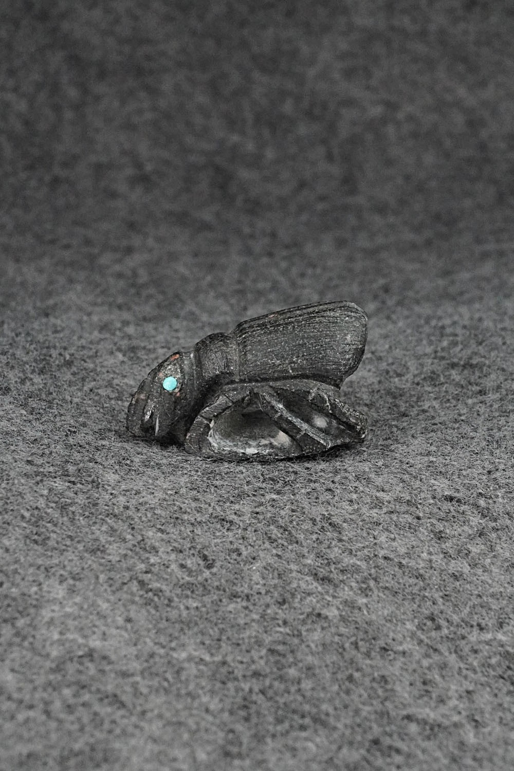 Beetle Zuni Fetish Carving - Derrick Kammasee