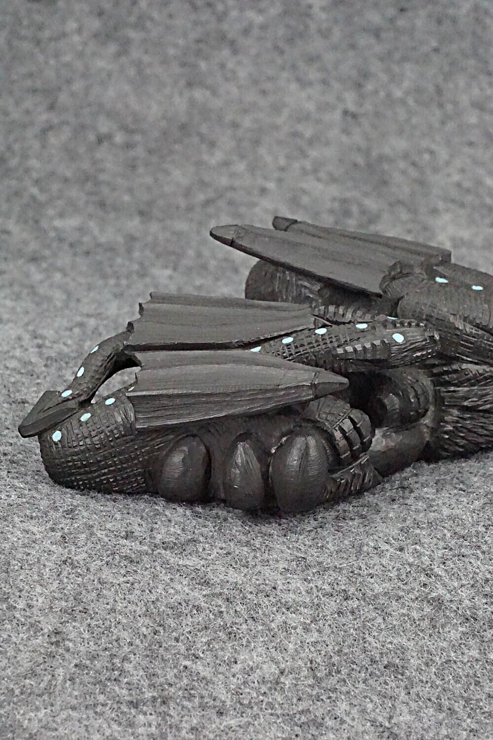 Dragons Zuni Fetish Carving - Destry Siutza
