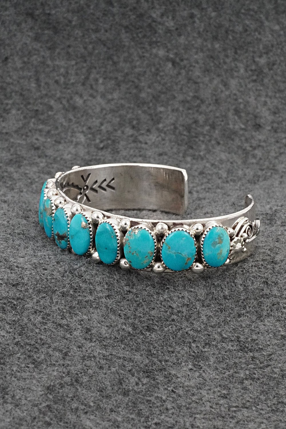 Turquoise & Sterling Silver Bracelet - Anthony Brown