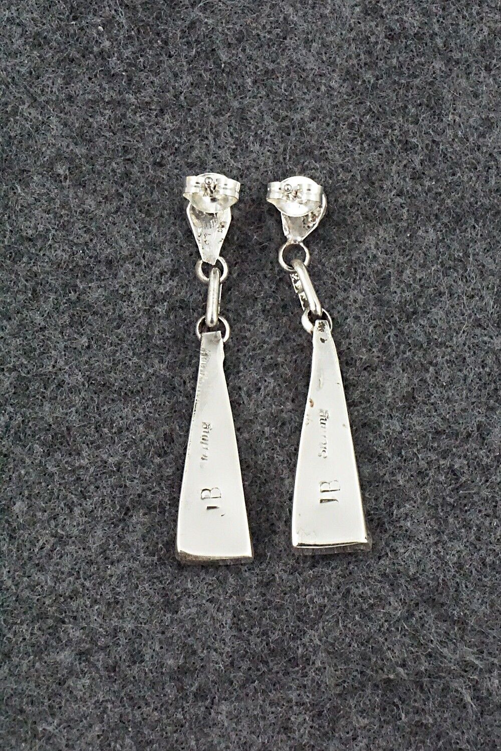 Multi-Stone Inlay & Sterling Silver Earrings - Jason Bobelu