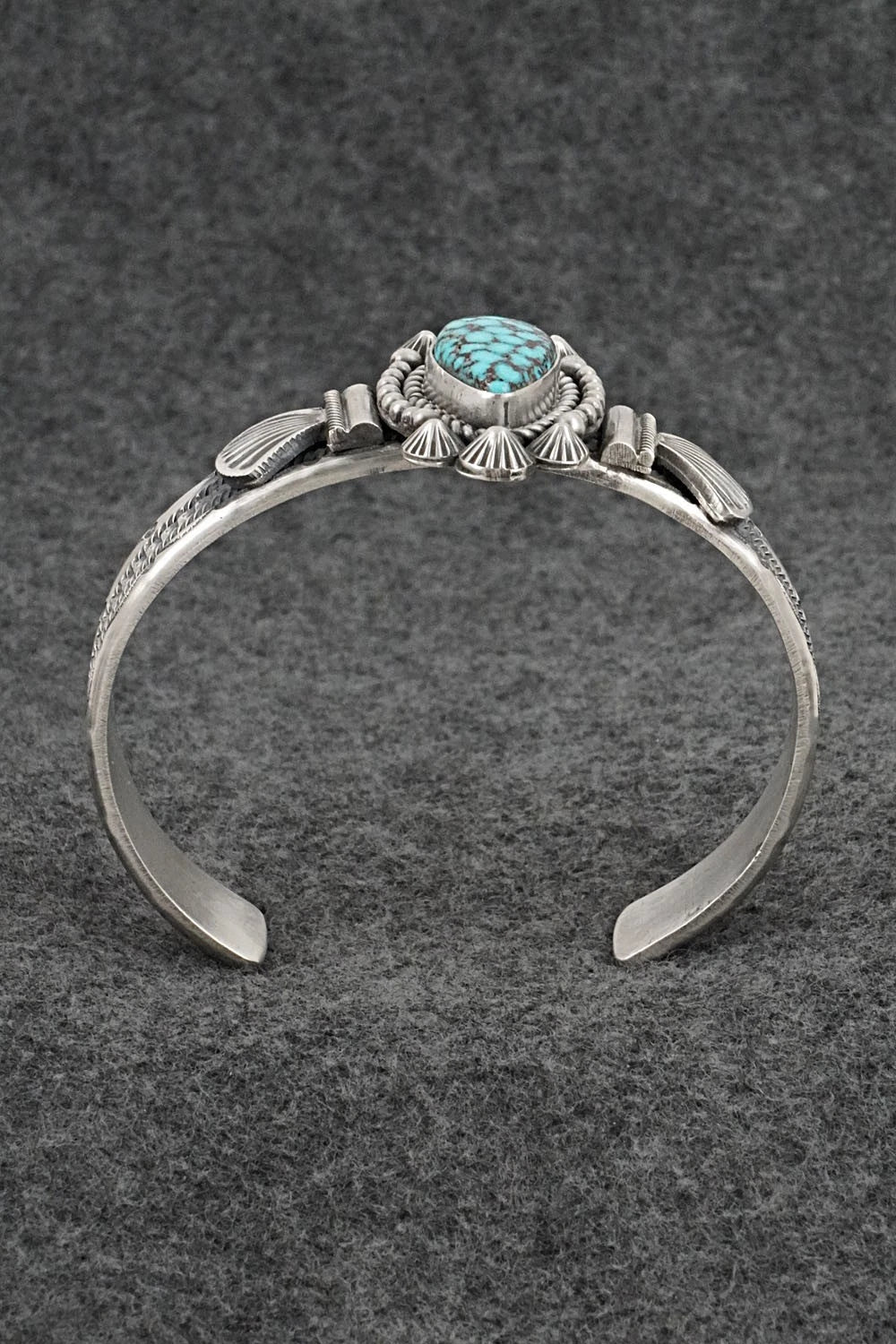 Turquoise & Sterling Silver Bracelet - Michael Calladitto