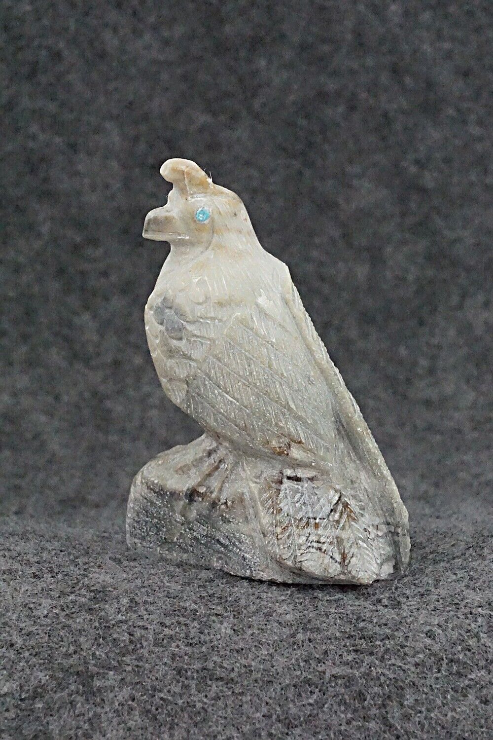 Quail Zuni Fetish Carving - Derrick Kaamasee