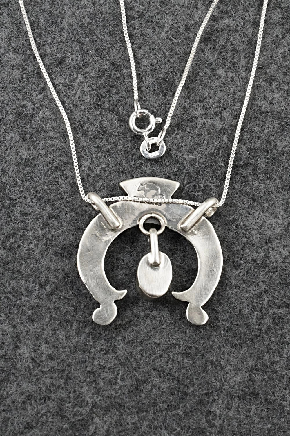 Turquoise & Sterling Silver Necklace - Gary Shorty