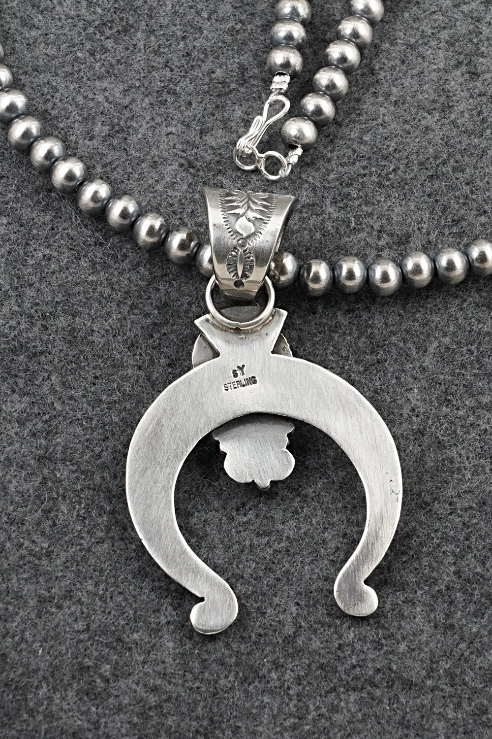 Turquoise & Sterling Silver Necklace - Samuel Yellowhair