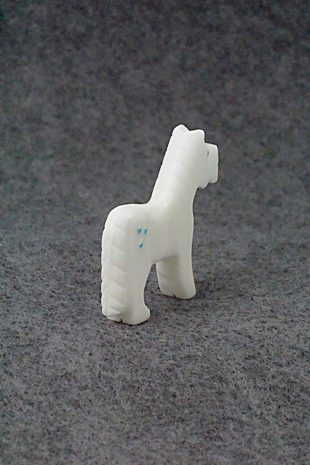 Horse Zuni Fetish Carving - Todd Etsate