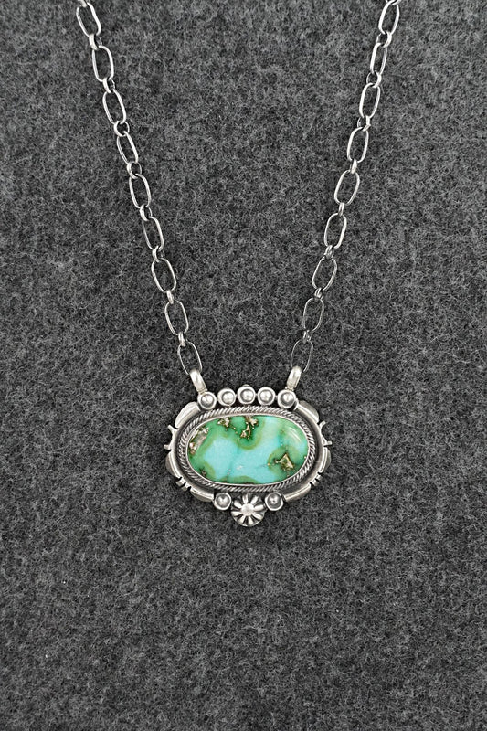 Turquoise & Sterling Silver Necklace - Daniel Benally