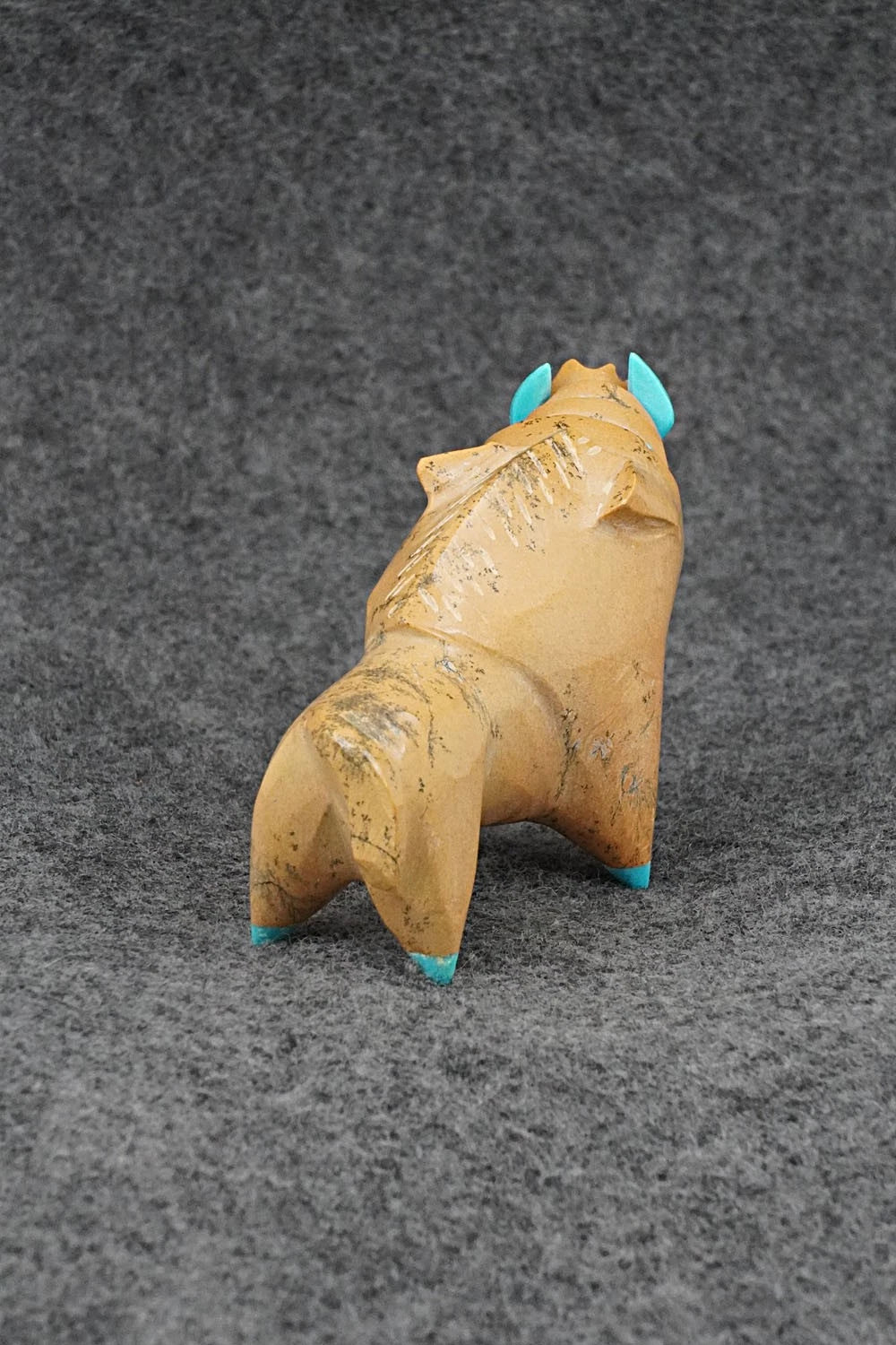 Warthog Zuni Fetish Carving - Enrike Leekya