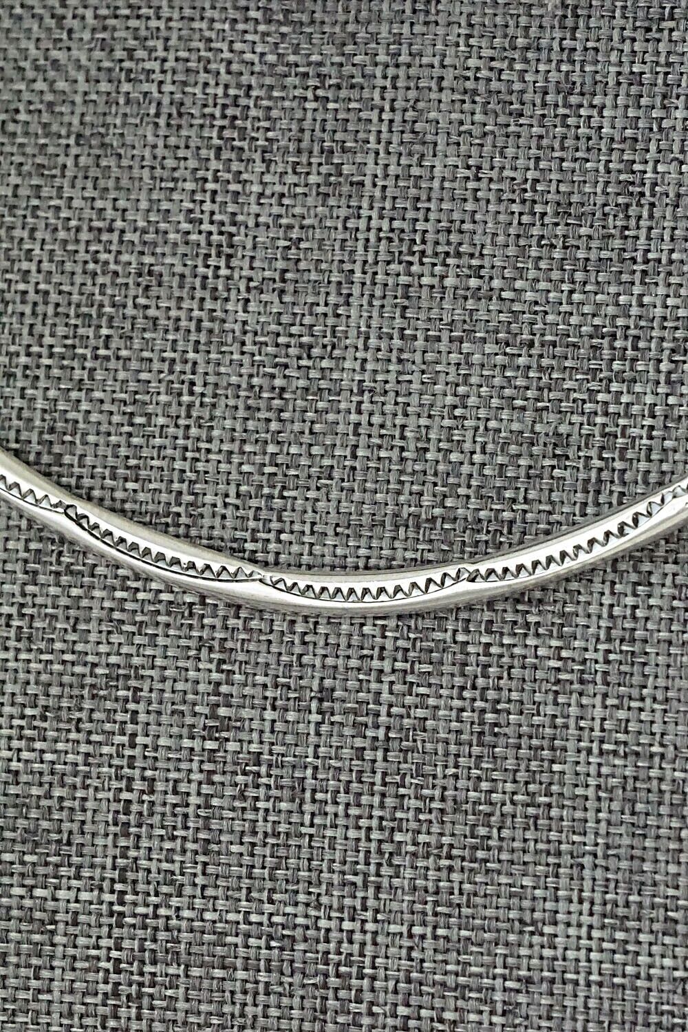 Sterling Silver Choker Necklace - Elaine Tahe