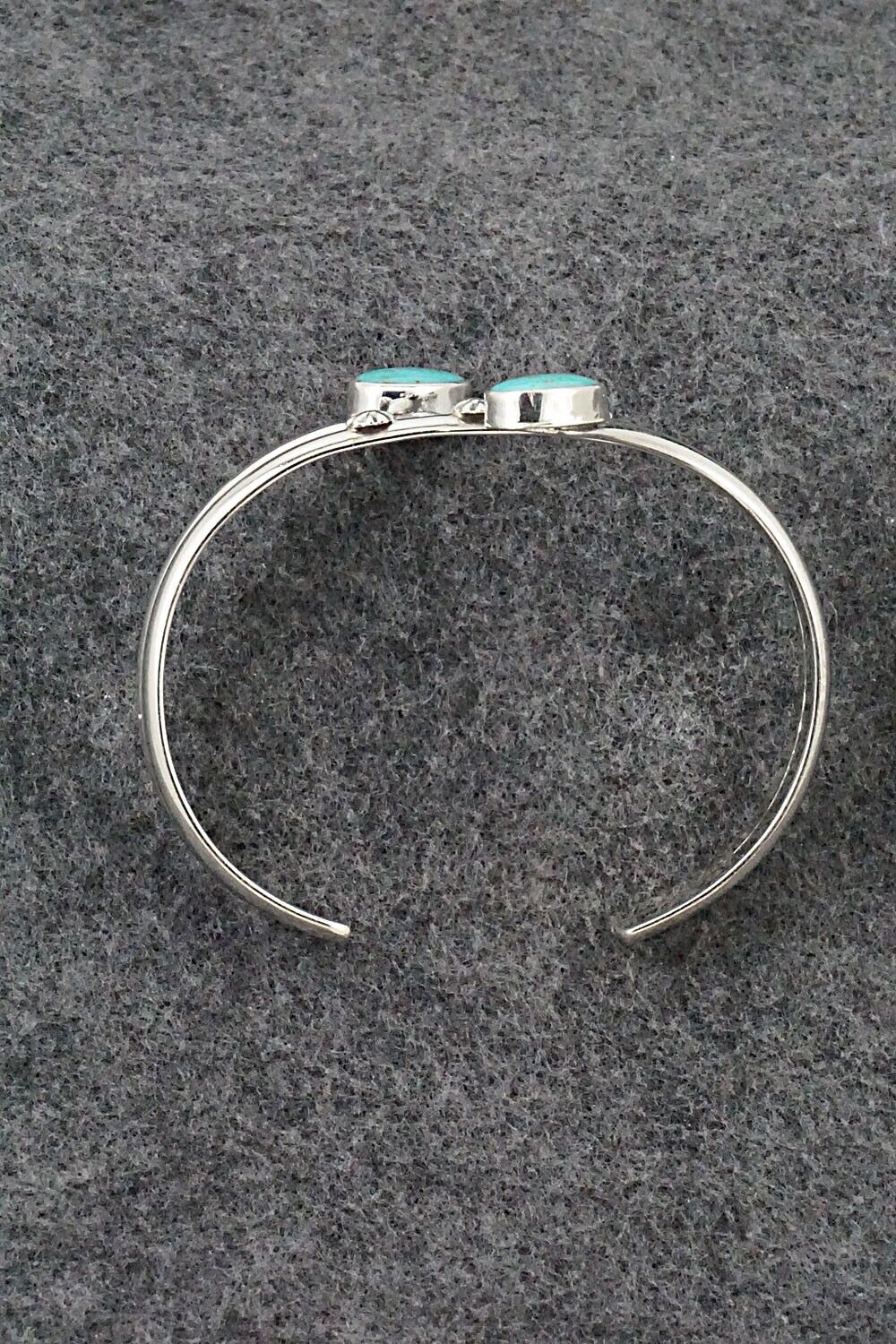 Turquoise & Sterling Silver Bracelet - Thomas Yazzie