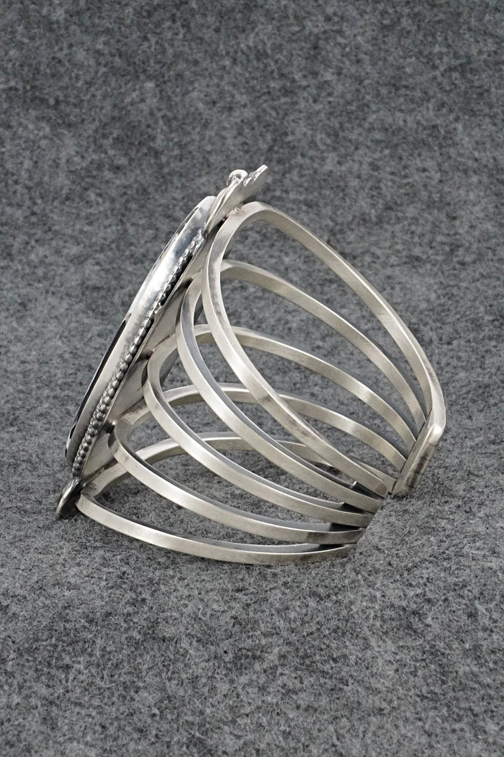 White Buffalo & Sterling Silver Bracelet - Paul Livingston