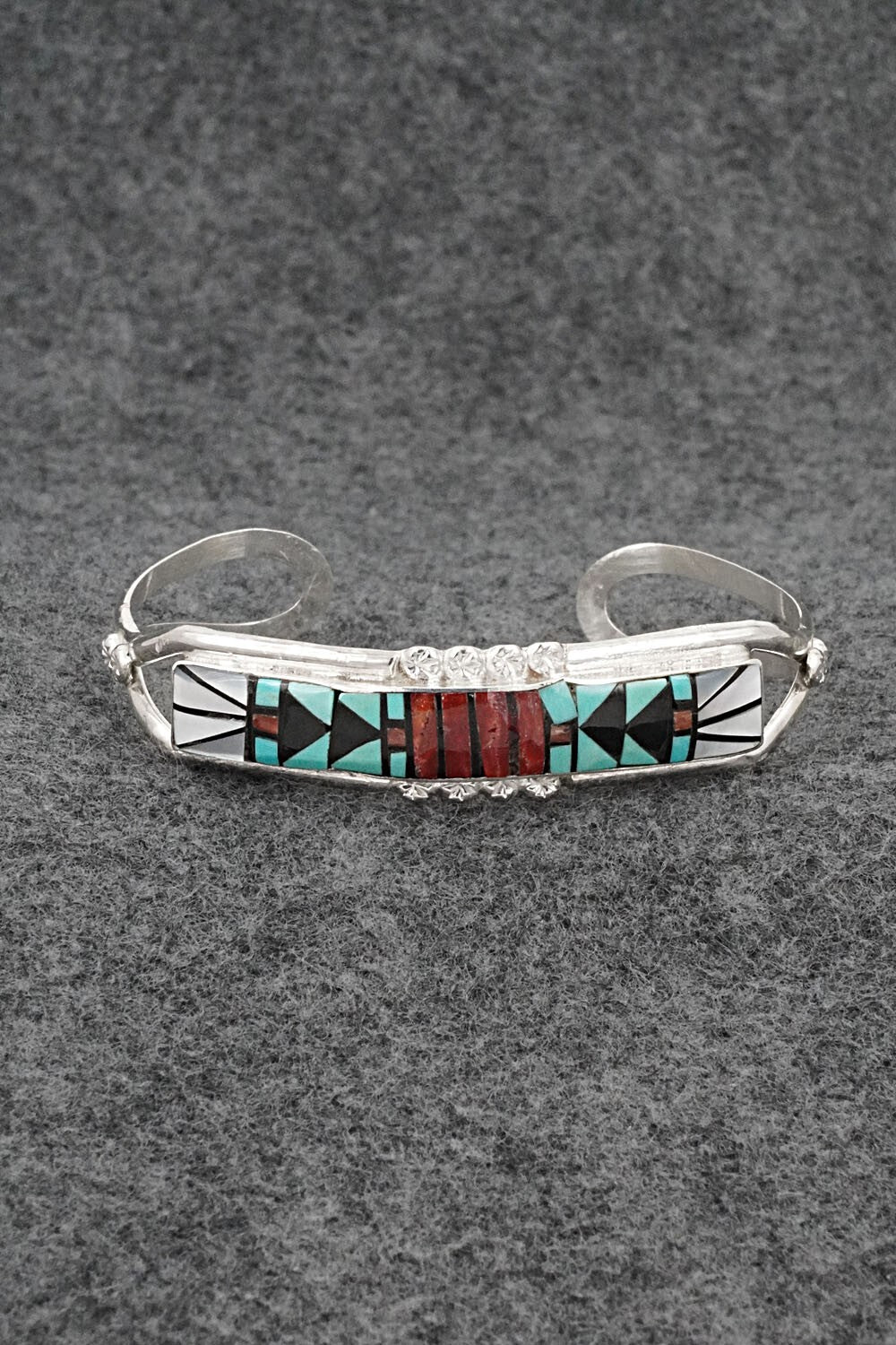 Multi-Stone & Sterling Silver Bracelet - Ola Eriacho
