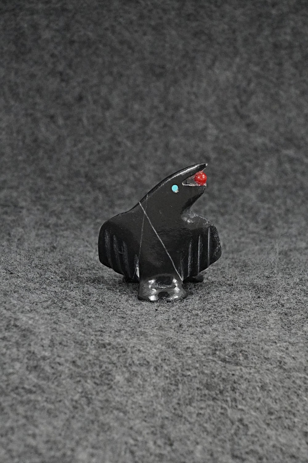 Crow Zuni Fetish Carving - Calvert Bowannie