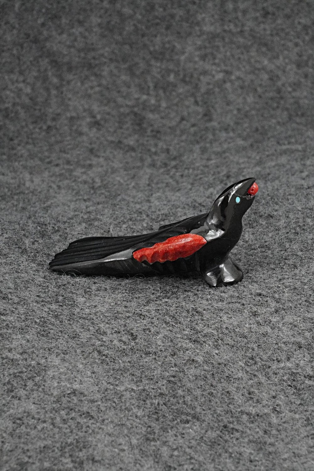 Crow Zuni Fetish Carving - Calvert Bowanie