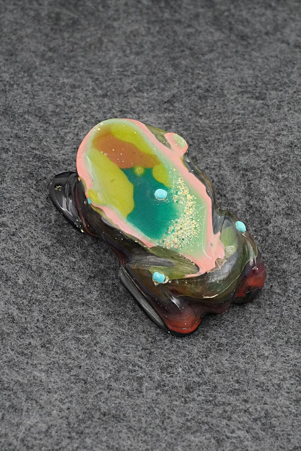 Frog Zuni Fetish Carving - David Chavez