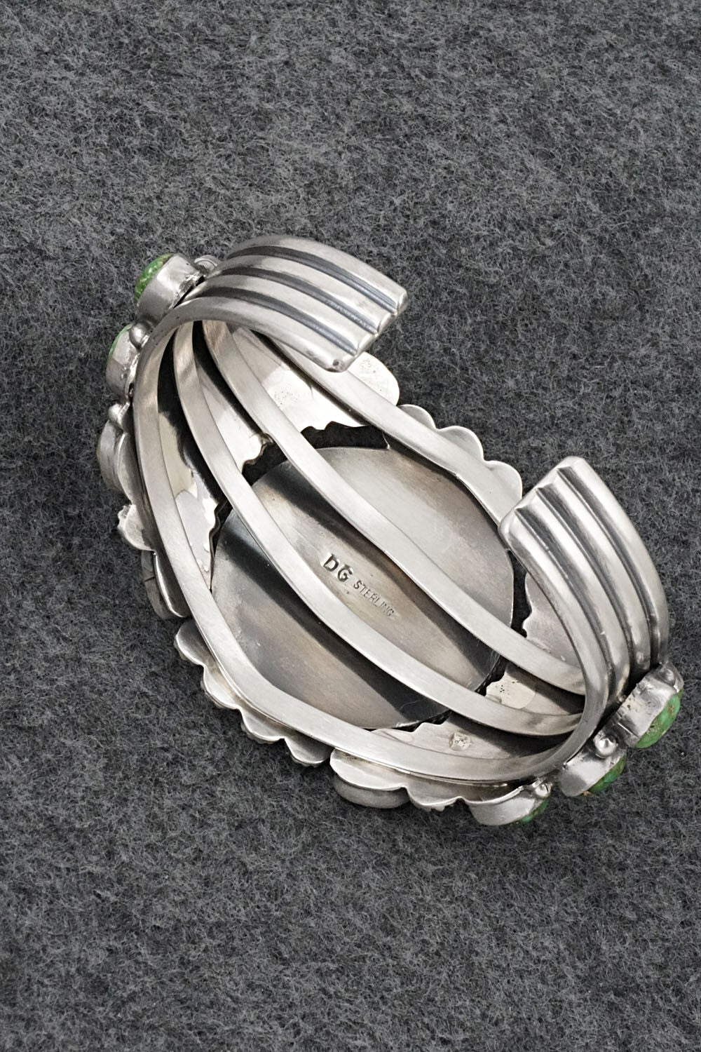 Turquoise and Sterling Silver Bracelet - Derrick Gordon