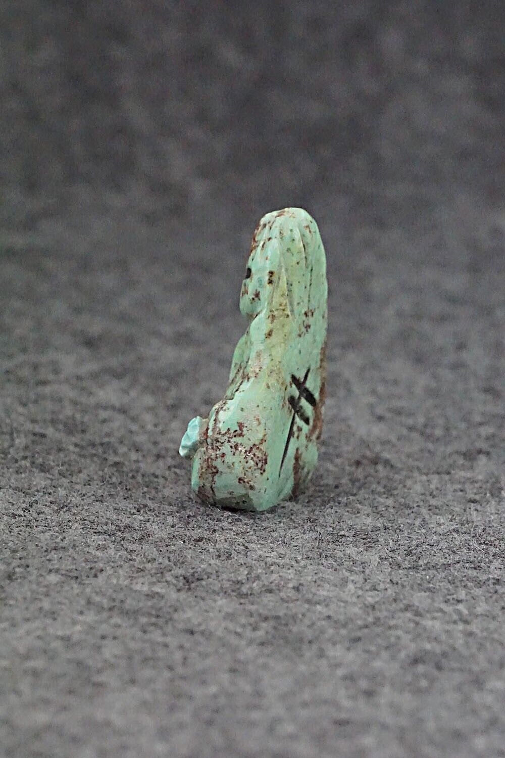 Corn Maiden Zuni Fetish Carving - Kevin Quam