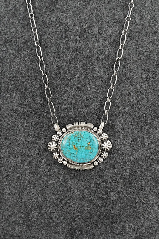 Turquoise & Sterling Silver Necklace - Daniel Benally