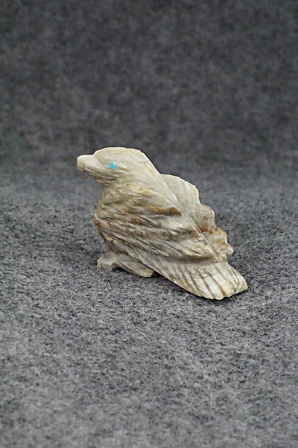 Eagle Zuni Fetish Carving - Tony Mackel