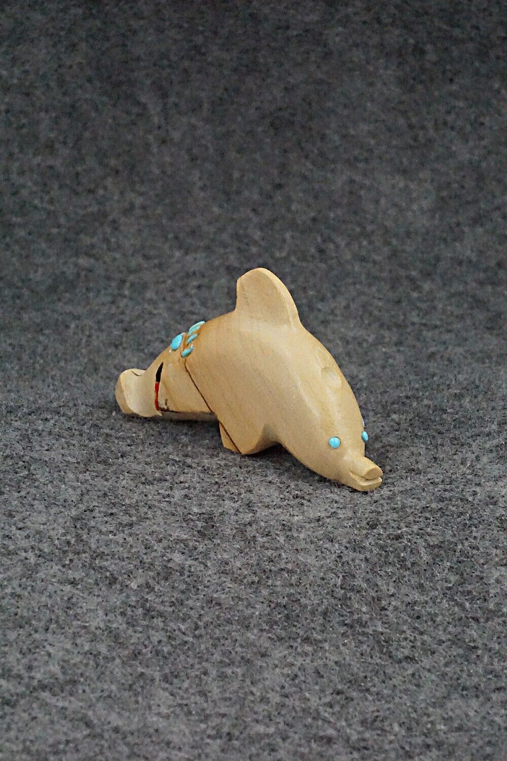 Dolphin Zuni Fetish Carving - Danette Laate