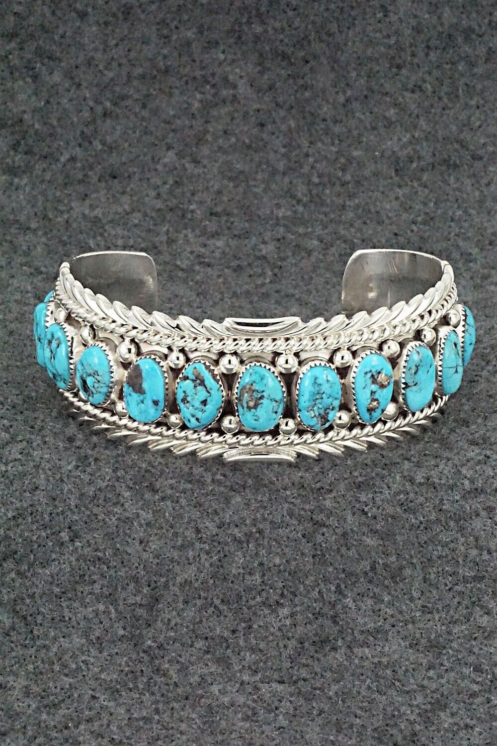 Turquoise & Sterling Silver Bracelet - Anthony Brown