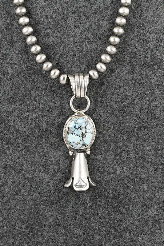 Turquoise & Sterling Silver Necklace - Sharon McCarthy