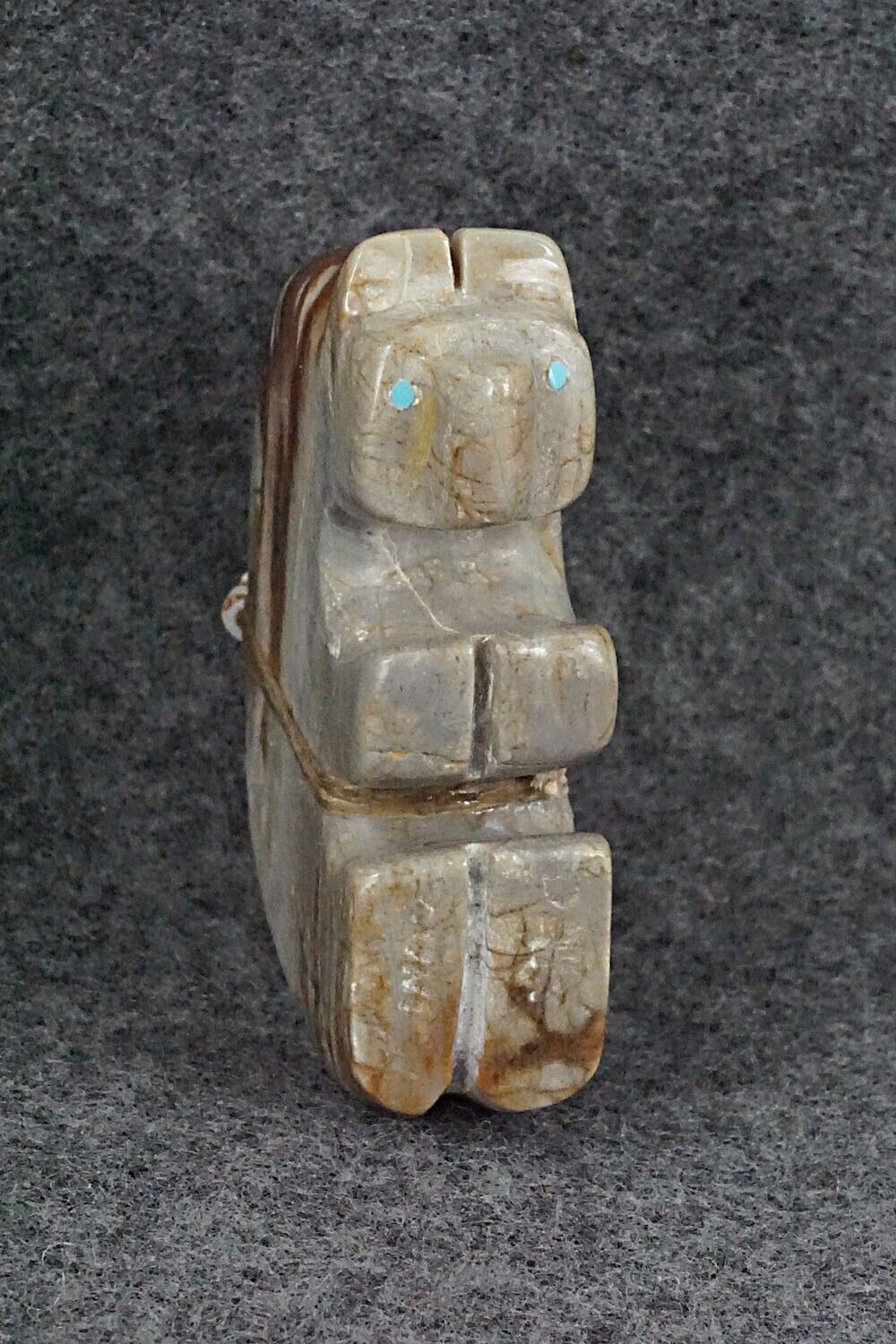 Bear Zuni Fetish Carving - Danny Lonjose