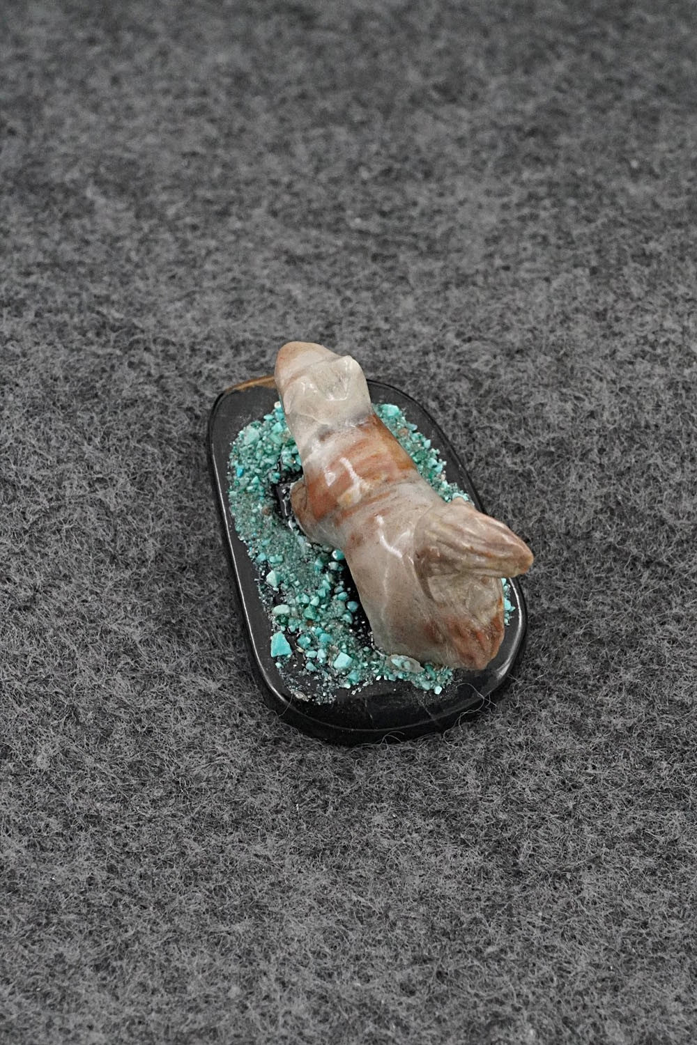 Squirrel Zuni Fetish Carving - Bryant Zunie