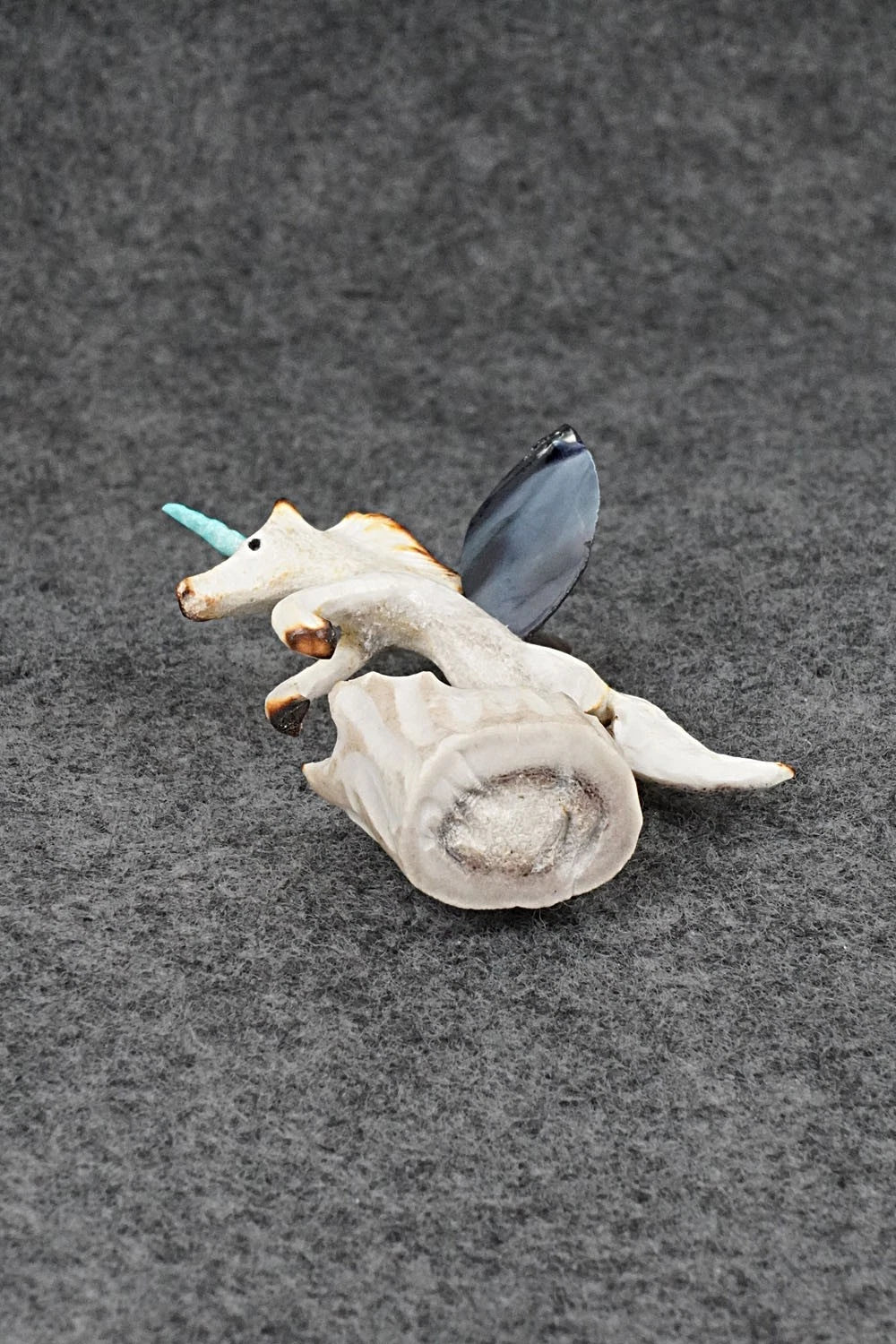 Unicorn Zuni Fetish Carving - Ruben Najera