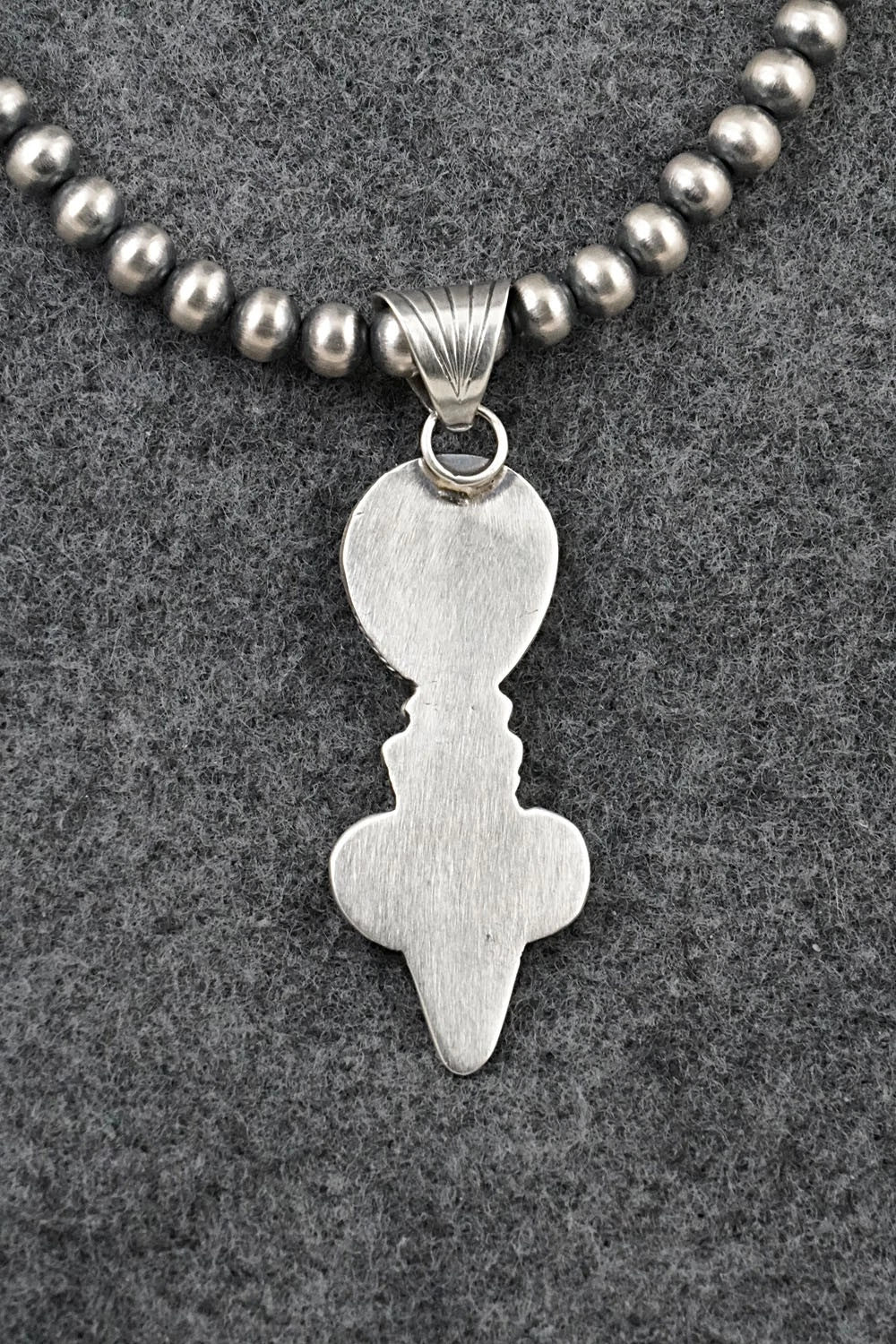 Turquoise & Sterling Silver Necklace - Gary Shorty