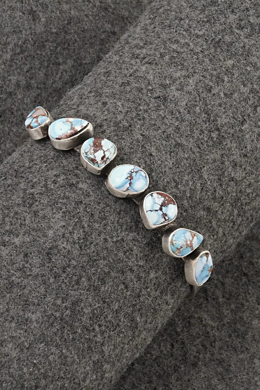 Turquoise & Sterling Silver Bracelet - Verley Betone