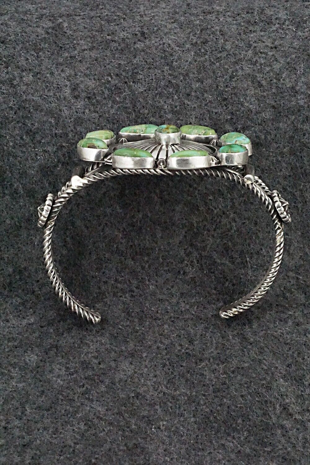 Turquoise & Sterling Silver Bracelet - Harry B. Yazzie