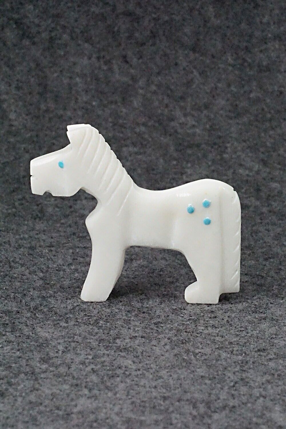 Horse Zuni Fetish Carving - Todd Etsate