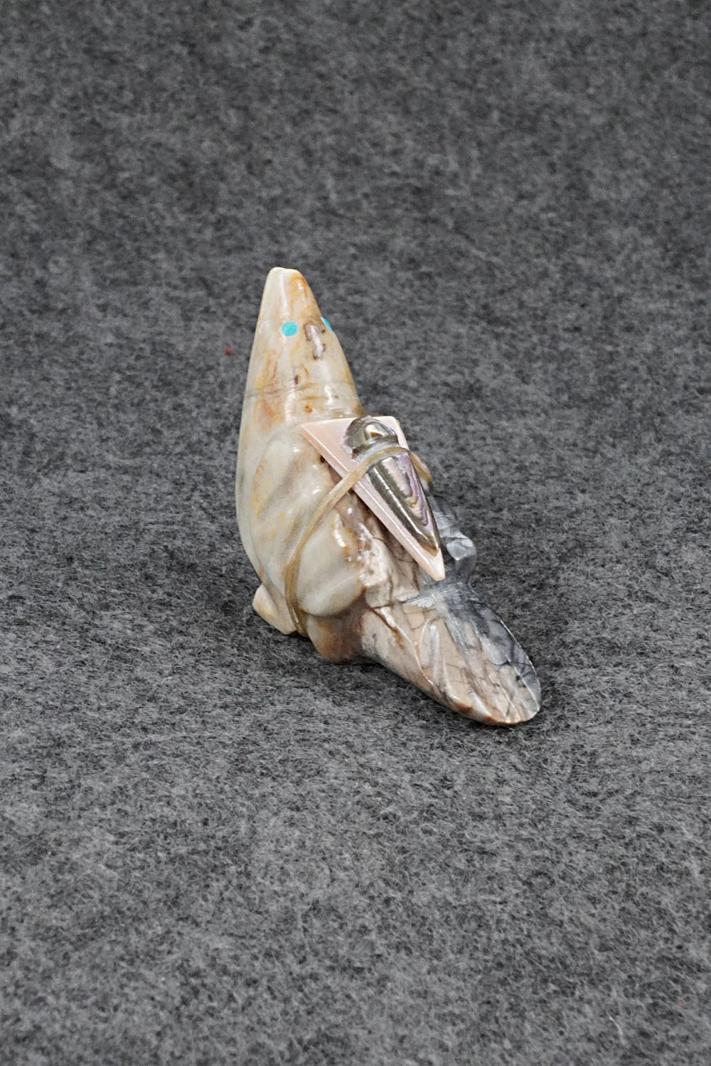 Bird Zuni Fetish Carving - Delvin Leekya