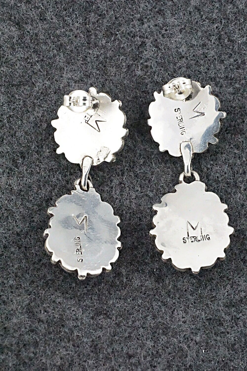 Lapis & Sterling Silver Earrings - Maritta Martinez