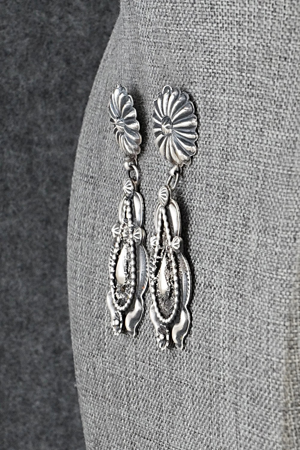 Sterling Silver Earrings - Eugene Charley