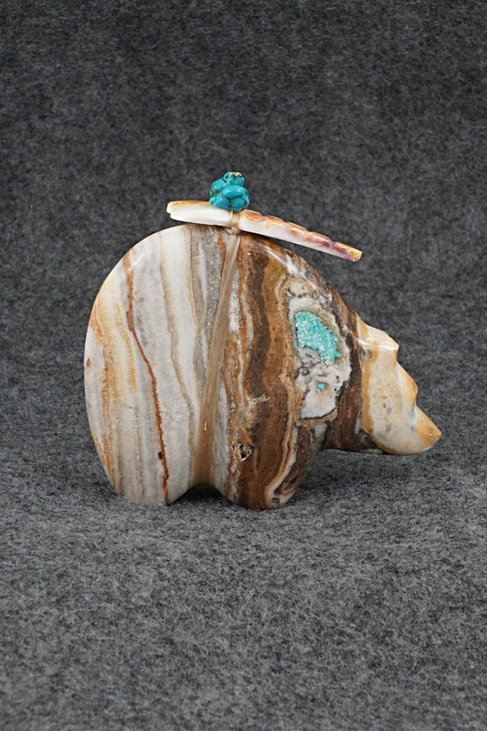 Bear Zuni Fetish Carving - Daphne Quam