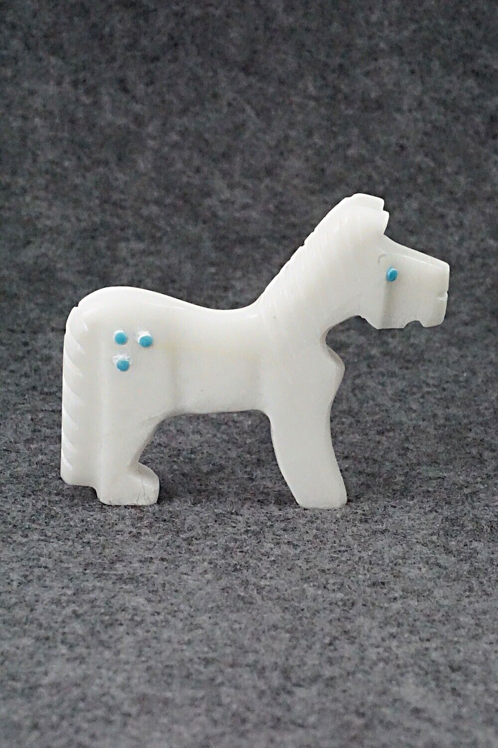 Horse Zuni Fetish Carving - Todd Etsate