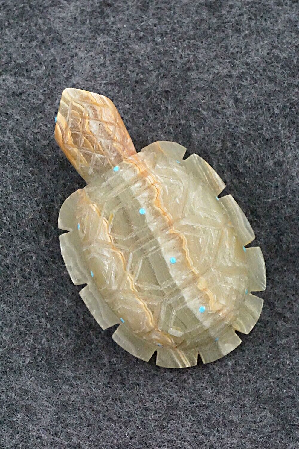Turtle Zuni Fetish Carving - Douglas Martza