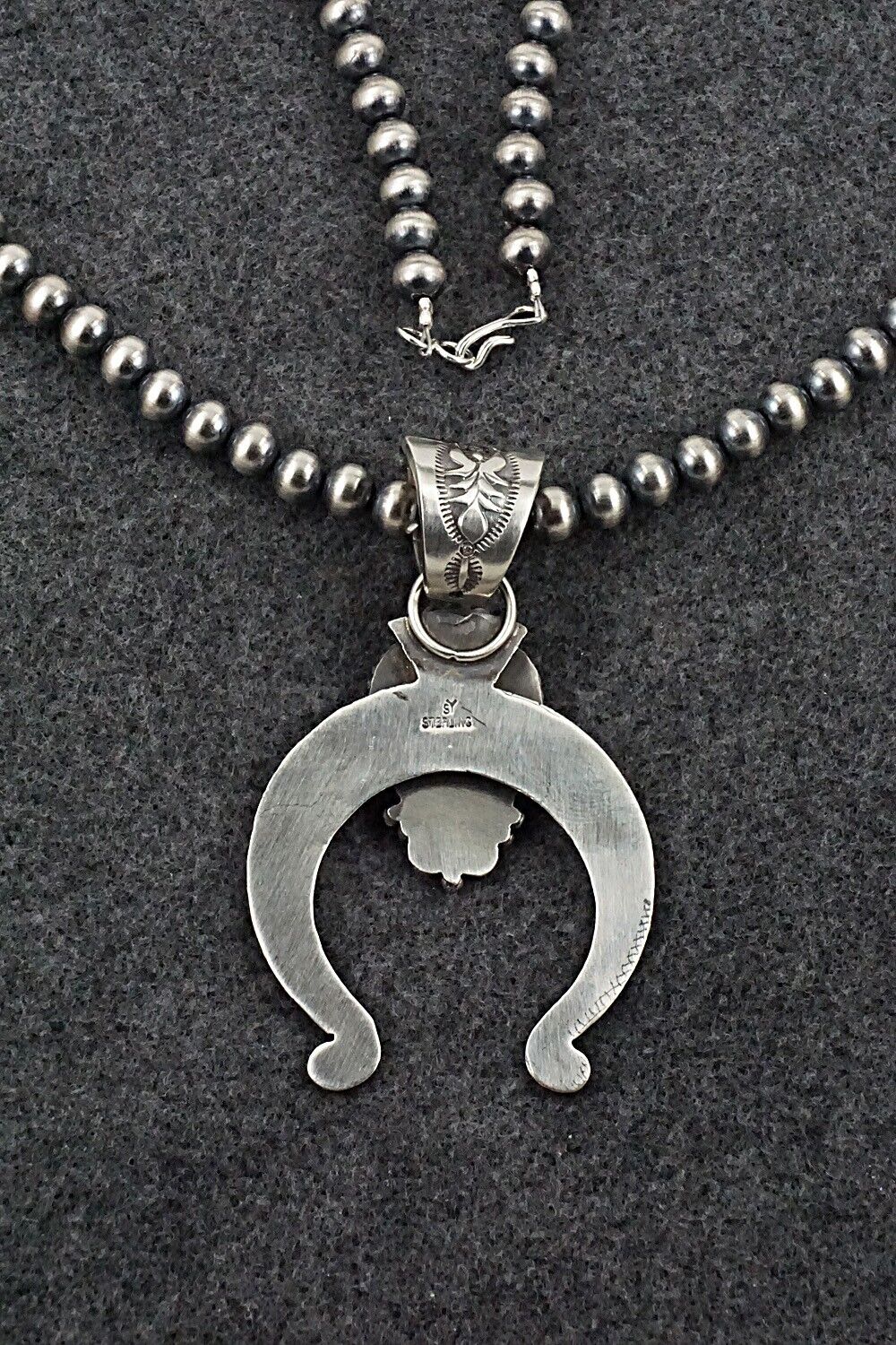 Turquoise & Sterling Silver Necklace - Samuel Yellowhair