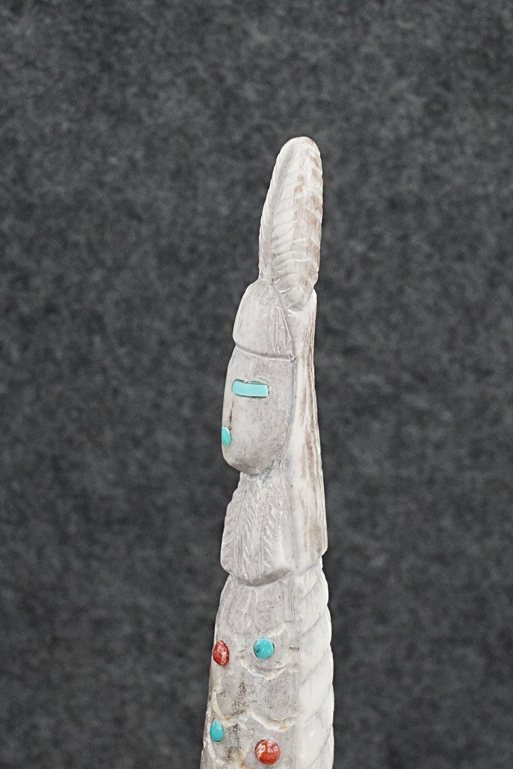 Corn Maiden Zuni Fetish Carving - Garrick Weeka