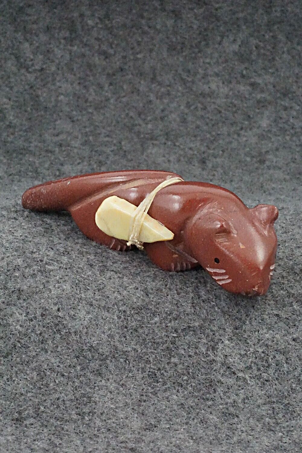 Mountain Lion Zuni Fetish Carving - Justin Red Elk