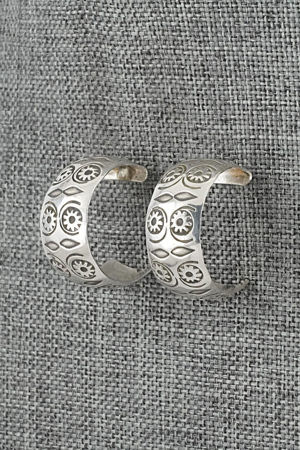 Sterling Silver Hoop Earrings - Nora Ashley