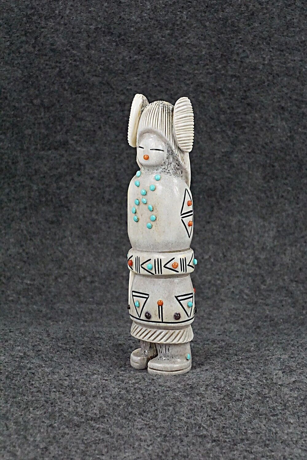 Corn Maiden Zuni Fetish Carving - Claudia Peina