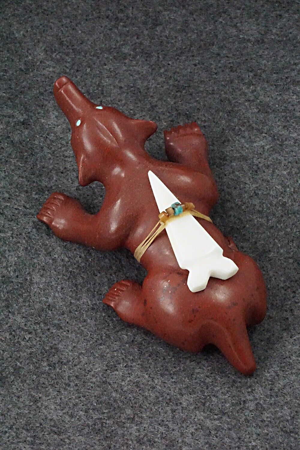 Badger Zuni Fetish Carving - Albert Eustace Sr.