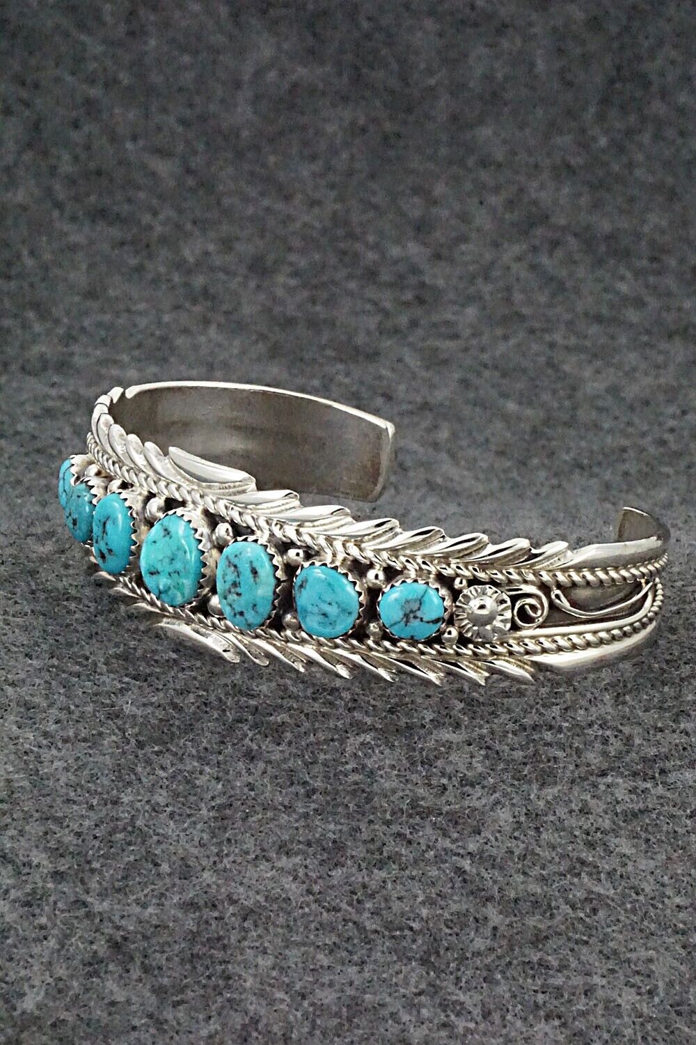 Turquoise & Sterling Silver Bracelet - Anthony Brown