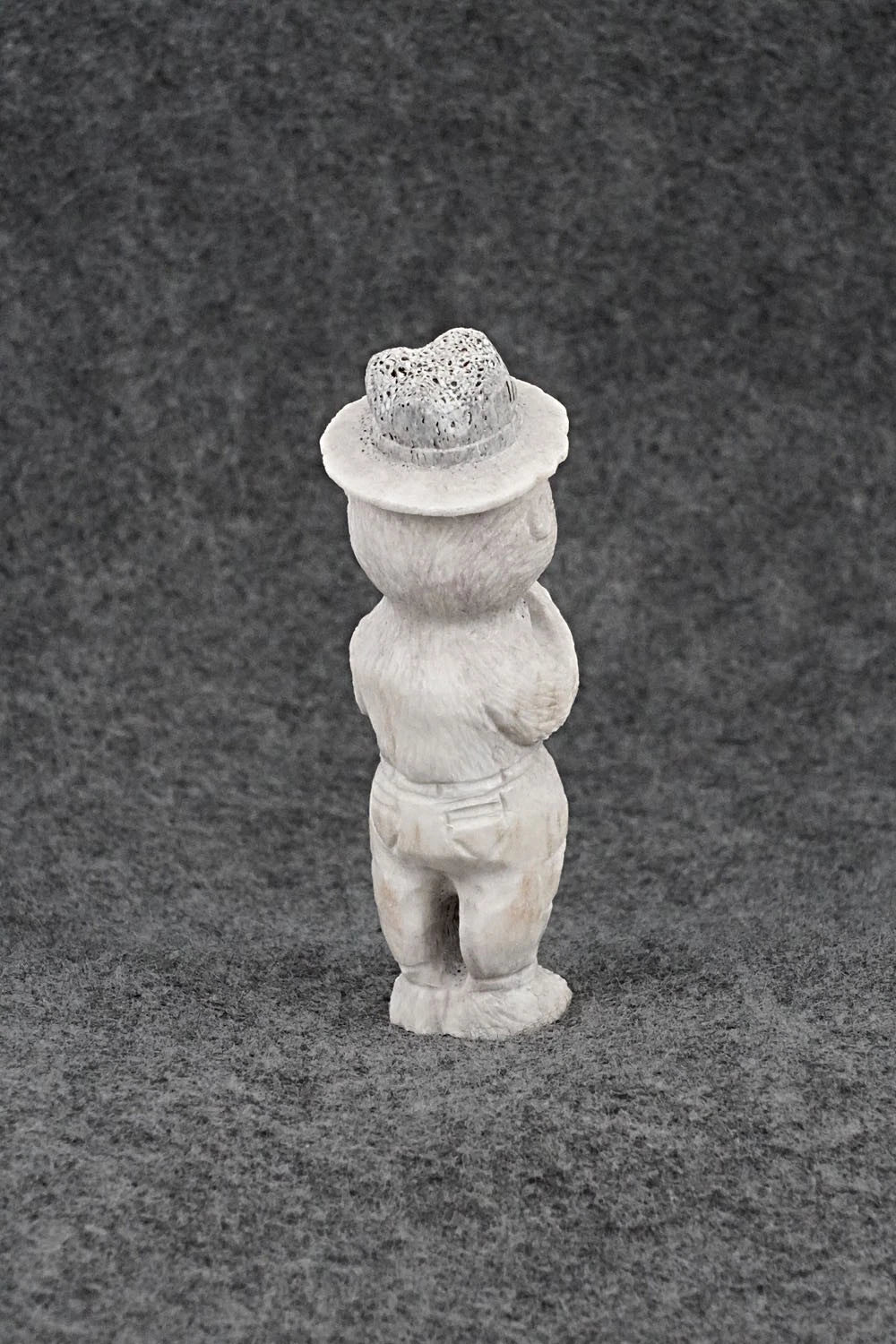 Smokey Bear Zuni Fetish Carving - Chris Peina