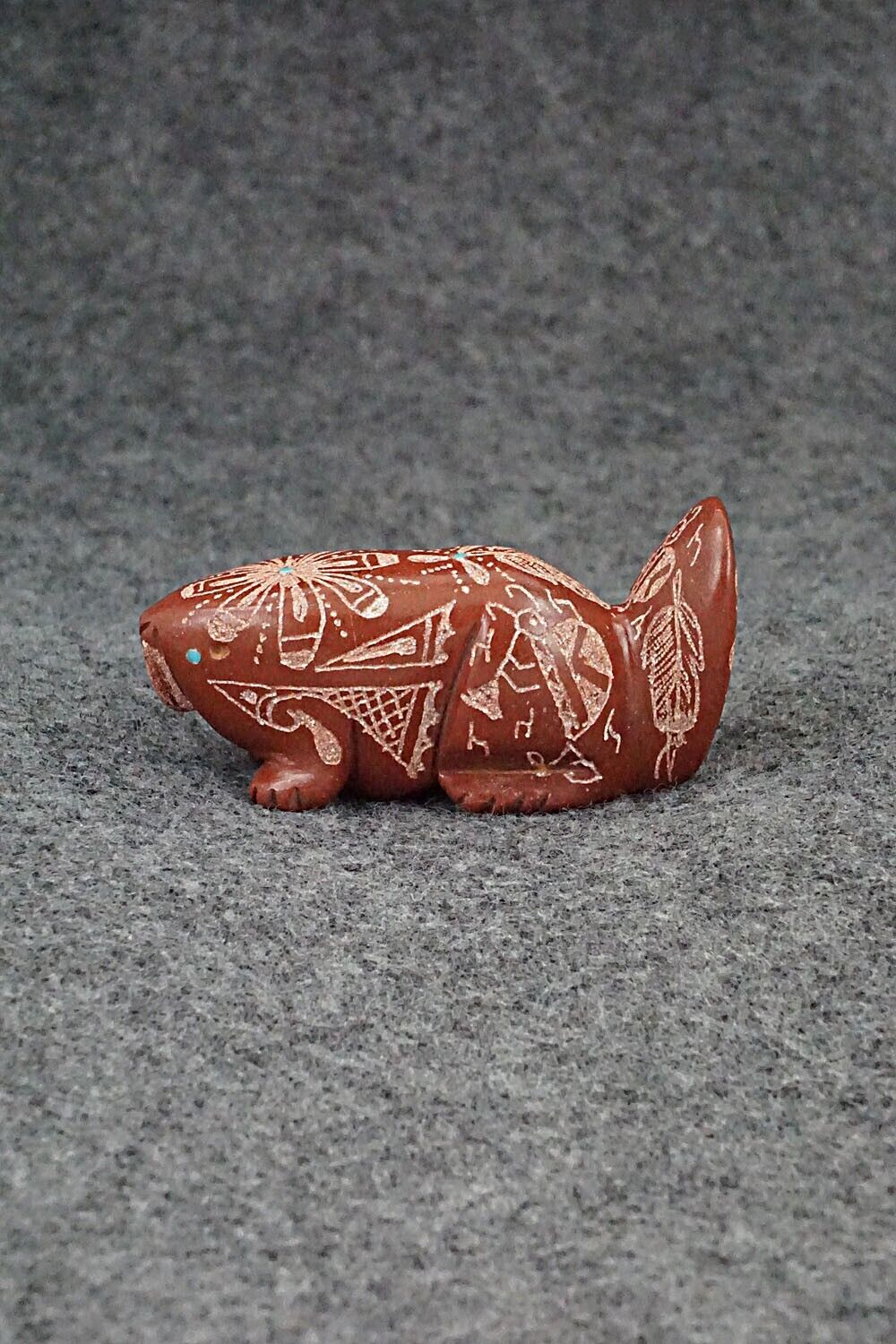 Beaver Zuni Fetish Carving - Adrian Cachini