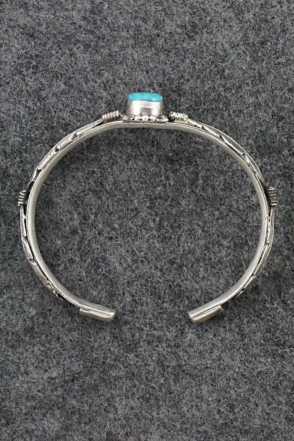 Turquoise & Sterling Silver Bracelet - Bobby Platero