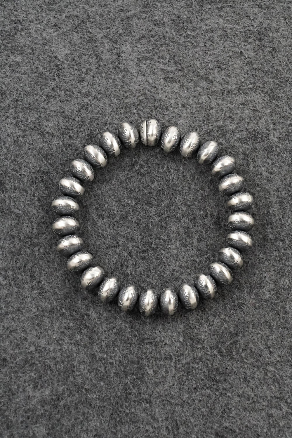 Sterling Silver Navajo Pearl Bracelet - Bryannen Halwood