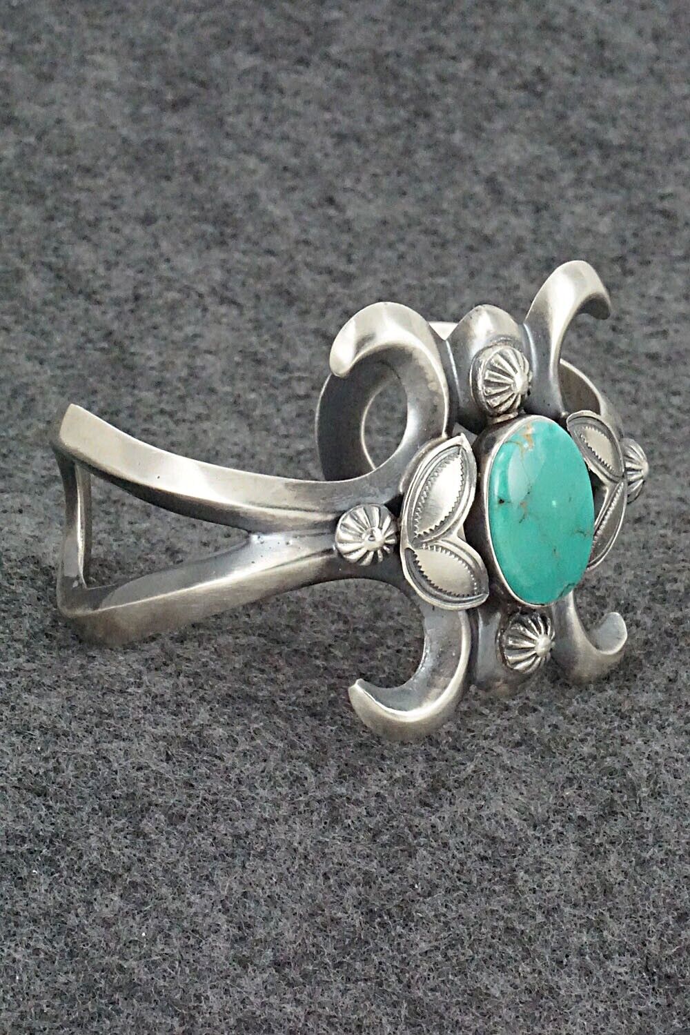 Turquoise & Sterling Silver Bracelet - Henry Morgan